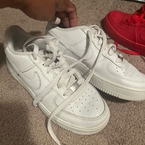 AF 1s size 5.5 youth used condition